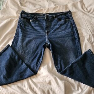 a.n.a  High Rise Cropped Flare Jeans Size 20